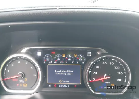 2021 Chevrolet Silverado 1500 4Wd Short Bed High Country z USA, uszkodzony, nr VIN 1GCUYHED5MZ381284